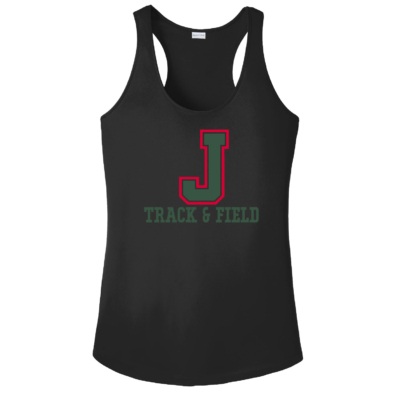 Jamestown Track – Sport Tek – POLY Ladies Tank – Black product image