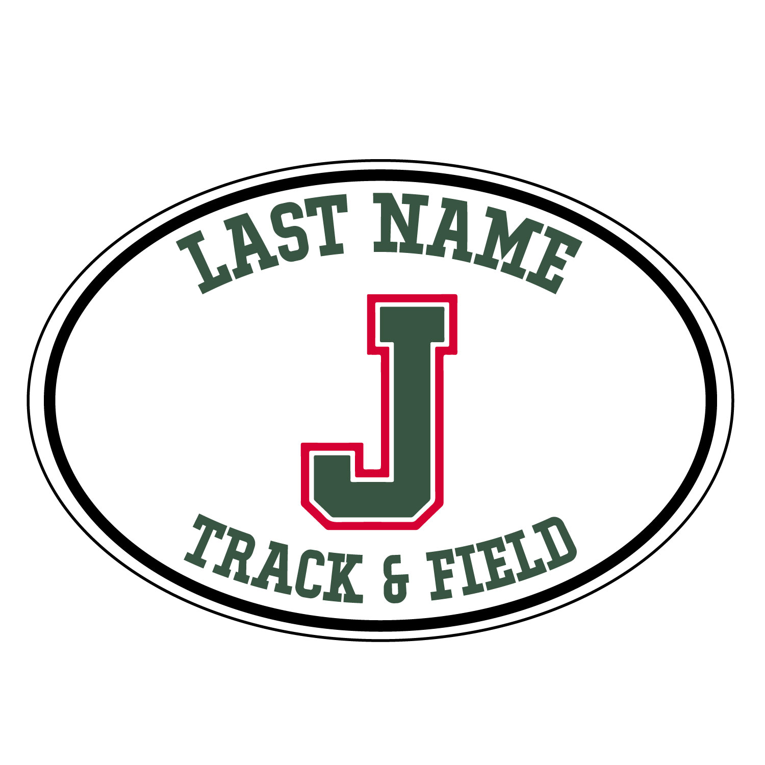Jamestown Track -Printed Decal product image