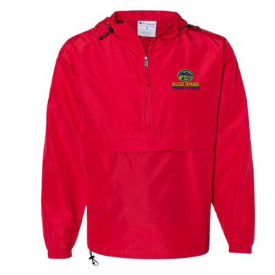 Golden Cougars Track – Champion Windbreaker – Red EMBROIDERED product image