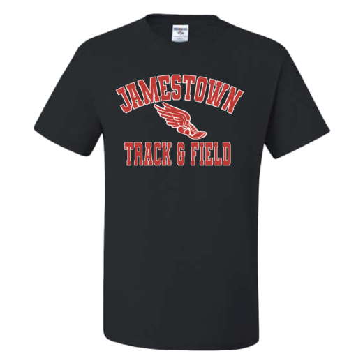 Jamestown Track - Cotton Short Sleeve Shirts - Black