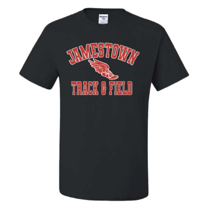 Jamestown Track – Cotton Short Sleeve Shirts – Black product image