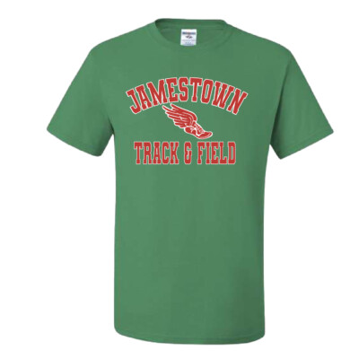 Jamestown Track – Cotton Short Sleeve Shirts – Kelly product image