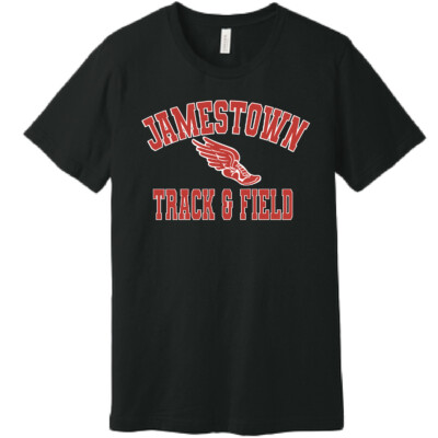 Jamestown Track – Bella Ringspun Short Sleeve Shirt – Vintage Black product image