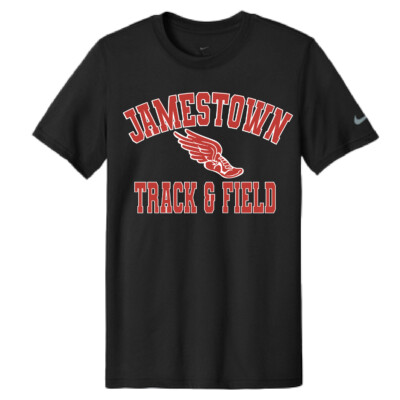 Jamestown Track – Nike DriFit Tee – Black product image