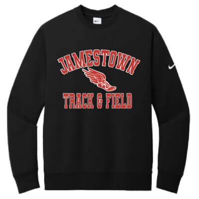 Jamestown Track – Nike Club Fleece Crew Sweatshirt – Black product image