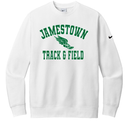 Jamestown Track – Nike Club Fleece Crew Sweatshirt – White product image