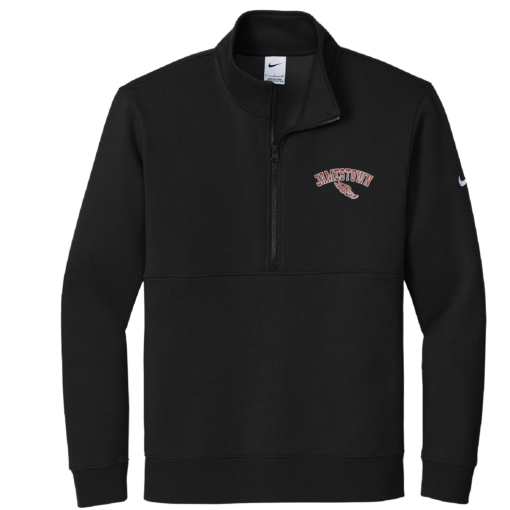 Jamestown Track - Nike Quarter Zip Embroidered - Black