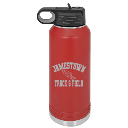 Jamestown Track -Polar Camel 32 oz. Red Water Bottle