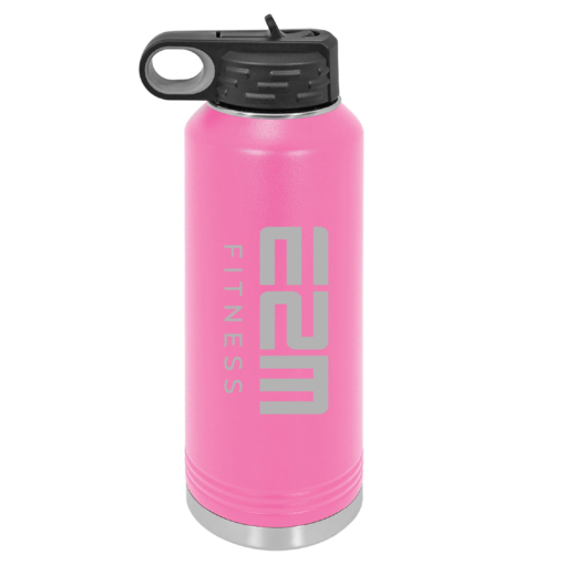 E2M - Pink 40 Ounce Water Bottle