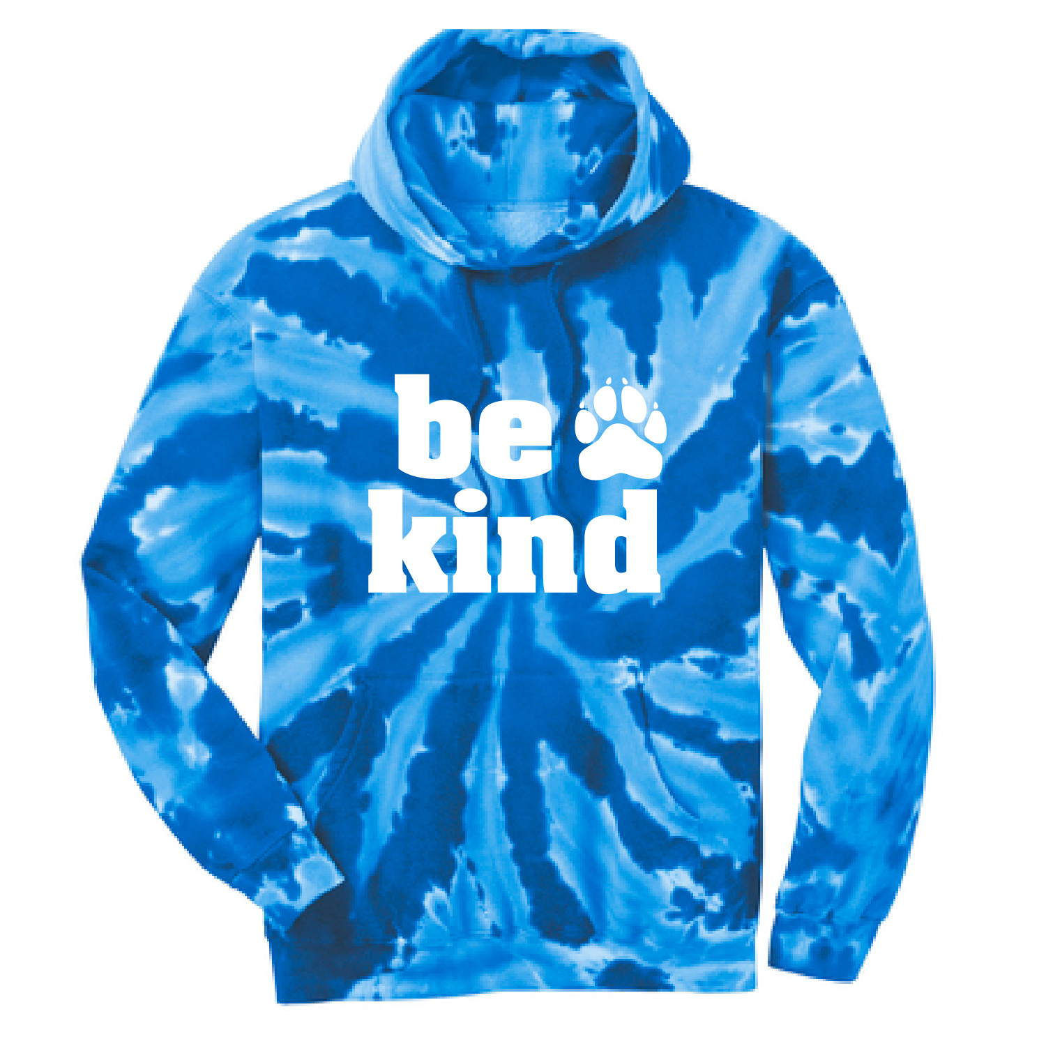 Panama Be Kind Fundraiser – Tie Dye Hooded Sweatshirt product image