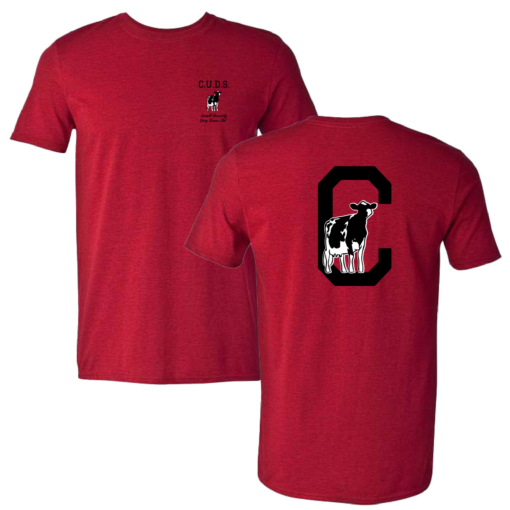 CUDS Spring Classic Banquet and Online Sale - Printed Short Sleeve Shirt - Antique Cherry Red