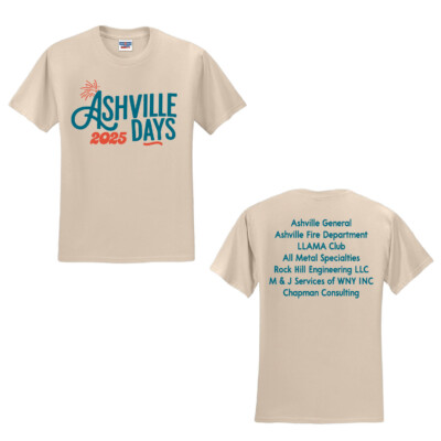 Ashville Days 2025 – Cotton Short Sleeve Shirt product image