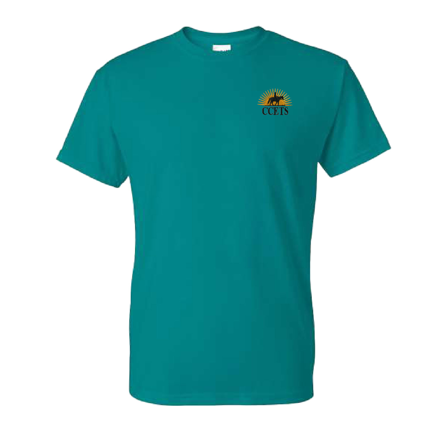 CCETS – Short Sleeve Shirt – Yellow/Black Embroidery – Jade product image