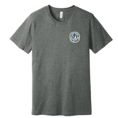 Chautauqua Sports Hall of Fame – Bella Short Sleeve Shirt – Digital Print – Deep Heather product image
