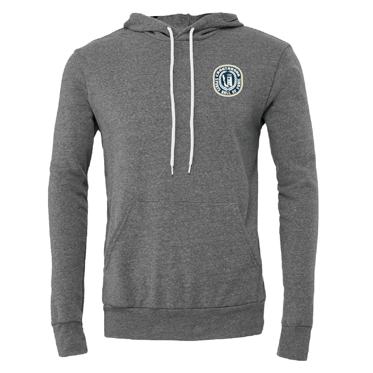 Chautauqua Sports Hall of Fame – Bella Hooded Sweatshirt- Digital Print – Deep Heather product image