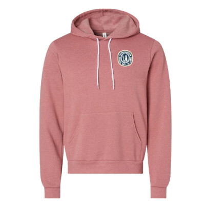 Chautauqua Sports Hall of Fame – Bella Hooded Sweatshirt- Digital Print – Heather Mauve product image