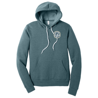 Chautauqua Sports Hall of Fame – Bella Hooded Sweatshirt- Digital Print – Heather Slate product image
