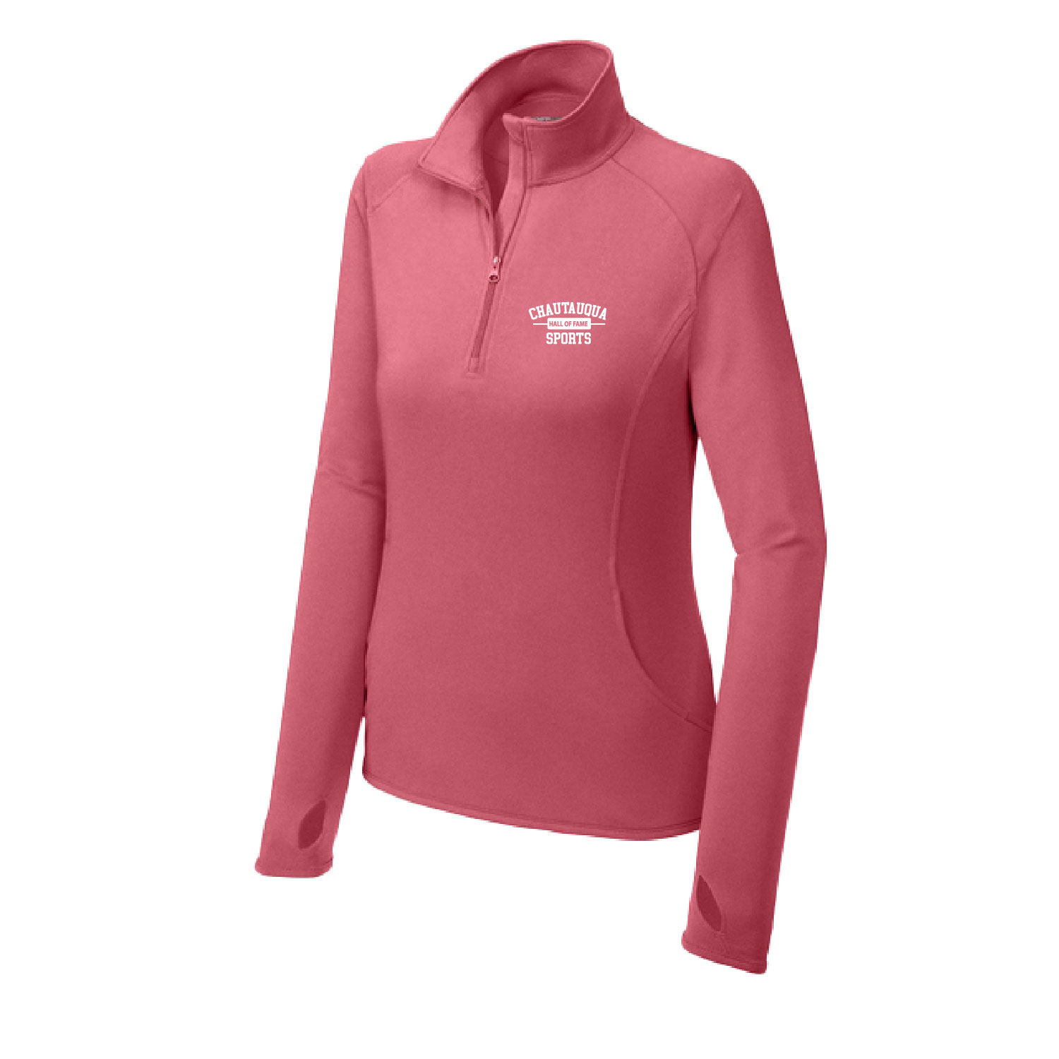 Chautauqua Sports Hall of Fame – Ladies Sport Teck Quarter Zip – Dusty Rose product image