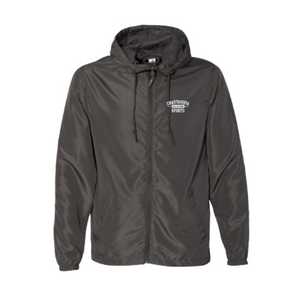 Chautauqua Sports Hall of Fame – Independent Trading Full Zip Windbreaker – Graphite product image