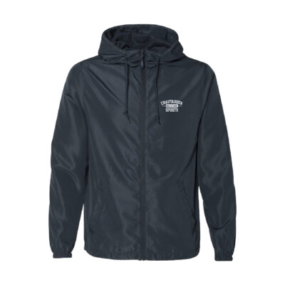 Chautauqua Sports Hall of Fame – Independent Trading Full Zip Windbreaker – Navy product image