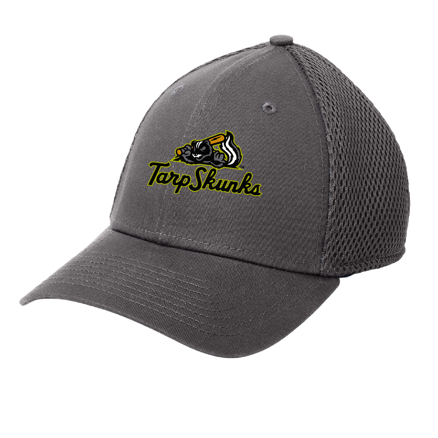 Jamestown Tarp Skunks – FlexFit Cap – Charcoal EMBROIDERED product image