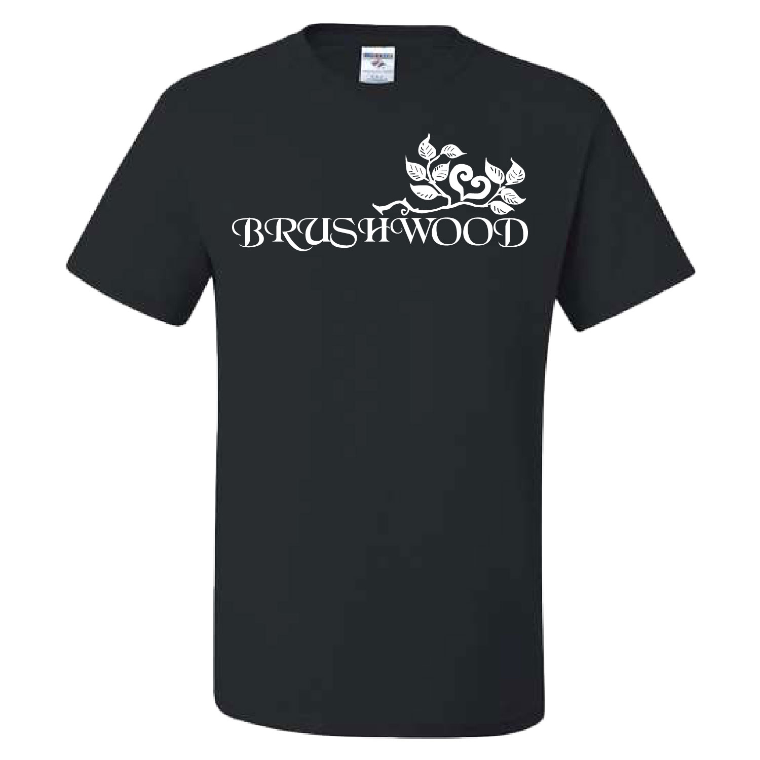Brushwood – Cotton Short Sleeve Shirt – Black product image