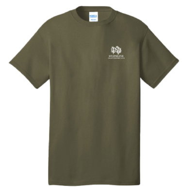 Stateline Draft Club – Cotton Short Sleeve Shirt – Olive Drab product image