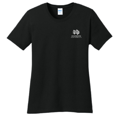 Stateline Draft Club – Ladies Cotton Short Sleeve Shirt – Black product image