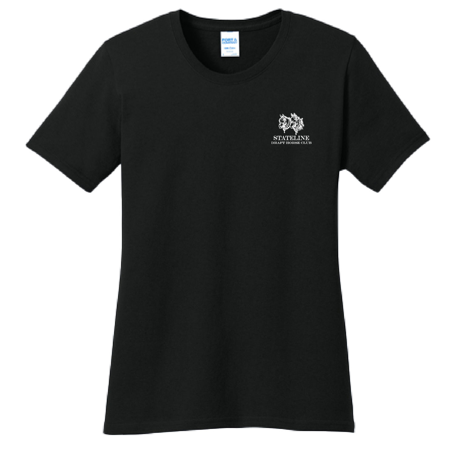 Stateline Draft Club – Ladies Cotton Short Sleeve Shirt – Black product image
