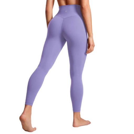 BLANK Activewear - Butterluxe Yoga Leggings 25''- V Cross Waist- Lavender - Image 2