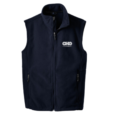 CHQ Chamber Online Store Merch – Value Fleece Vest Unisex – True Navy product image