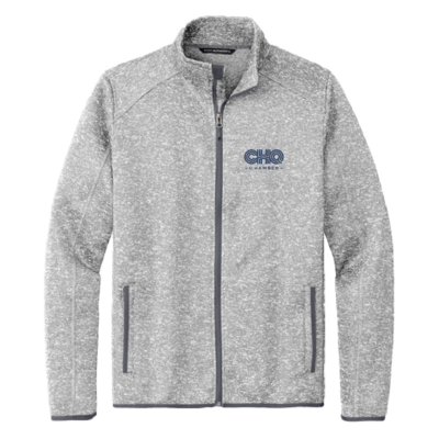 CHQ Chamber Online Store Merch -Sweater Fleece Jacket Unisex – Grey Heather product image