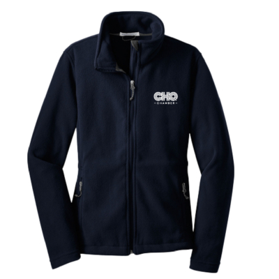 CHQ Chamber Online Store Merch -Women’s Value Fleece Jacket – True Navy product image