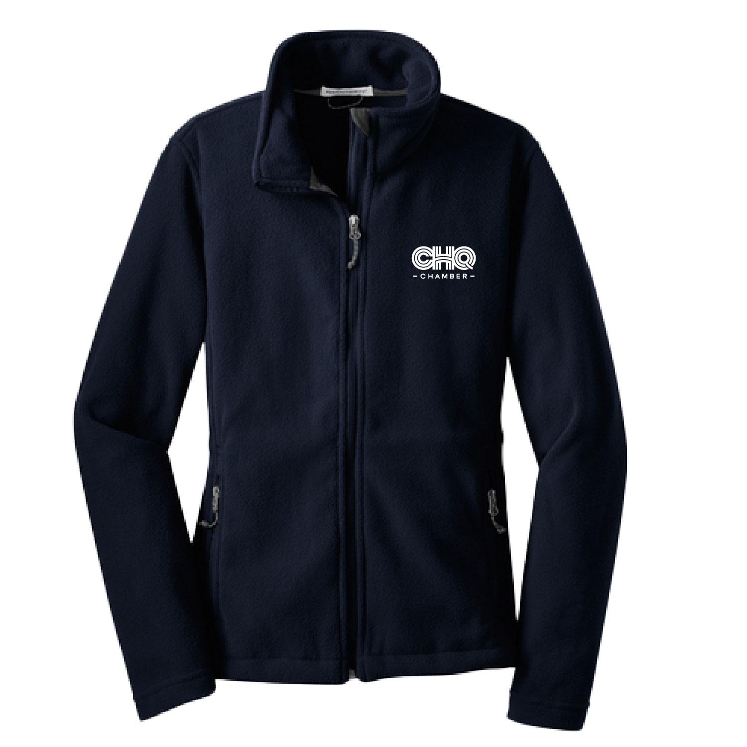 CHQ Chamber Online Store Merch -Women’s Value Fleece Jacket – True Navy product image