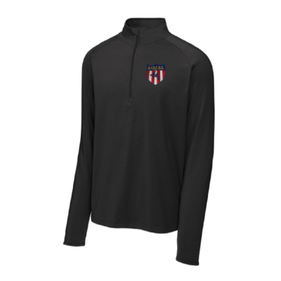 NYSCSO Swim Officials – Sport Tek Poly/Spandex Quarter Zip – Black product image