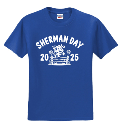 Sherman Day 2025 – Cotton Short Sleeve Shirt – Royal product image