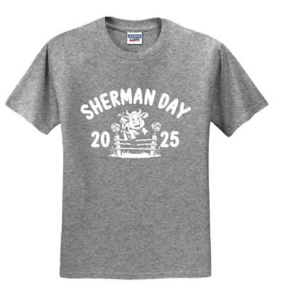 Sherman Day 2025 – Cotton Short Sleeve Shirt – Oxford Gray product image