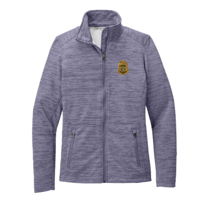 District Attorney Apparel – Women’s Digi Stripe Fleece Jacket product image
