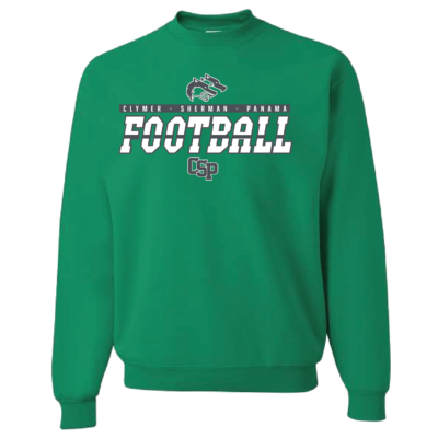 CSP Football – Cotton Crewneck Sweatshirt – Kelly product image