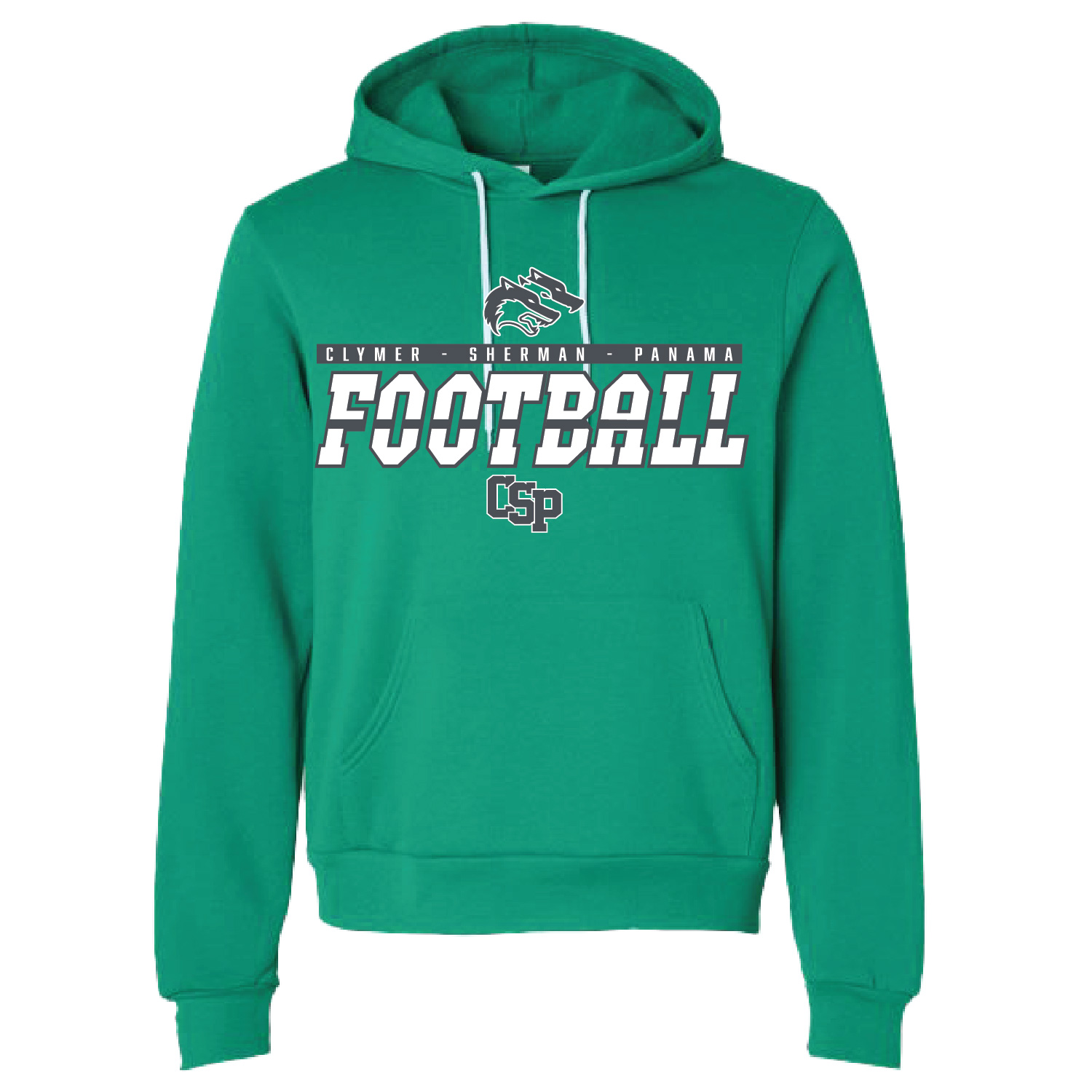 CSP Football – Bella Ringspun Cotton Sweatshirt – Kelly product image