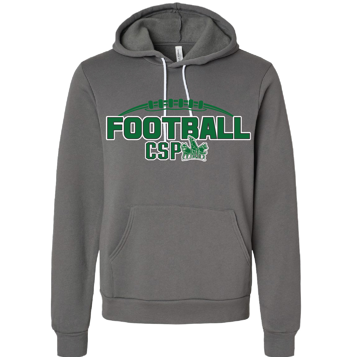 CSP Football – Bella Ringspun Cotton Sweatshirt – Ashphalt product image