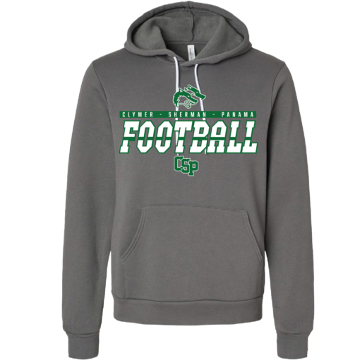 CSP Football - Bella Ringspun Cotton Sweatshirt - Ashphalt - Image 2