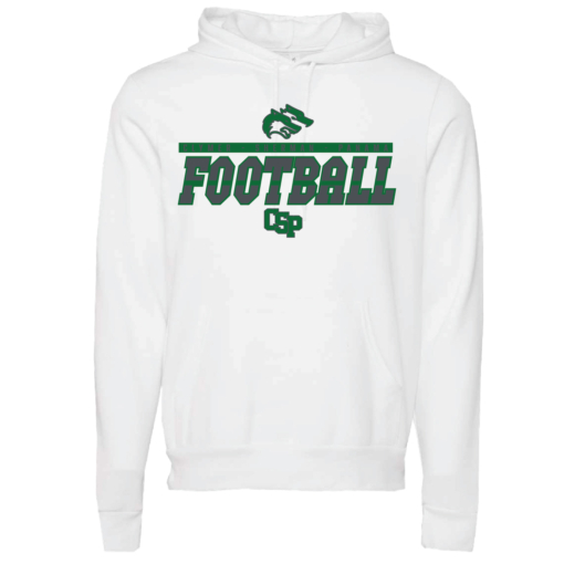 CSP Football - Bella Ringspun Cotton Sweatshirt - White - Image 2