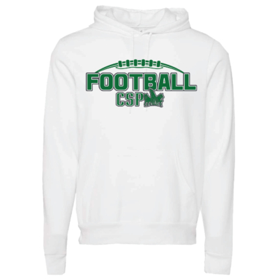 CSP Football – Bella Ringspun Cotton Sweatshirt – White product image