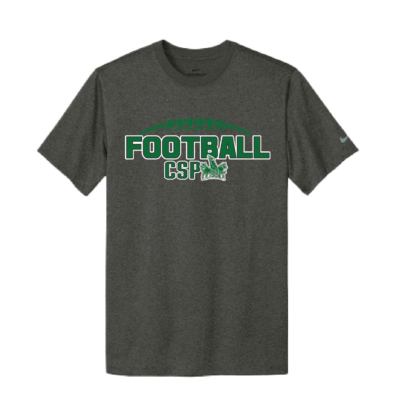 CSP Football - Nike Legend Short Sleeve Shirt - Dark Gray