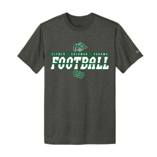 CSP Football - Nike Legend Short Sleeve Shirt - Dark Gray - Image 2