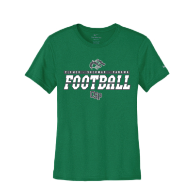 CSP Football - Ladies Nike Legend Short Sleeve Shirt - Gorge Green