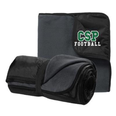 CSP Football - Travel Blanket - EMBROIDERED