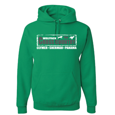 CSP Cross Country – Cotton Hooded Sweatshirt – Kelly product image