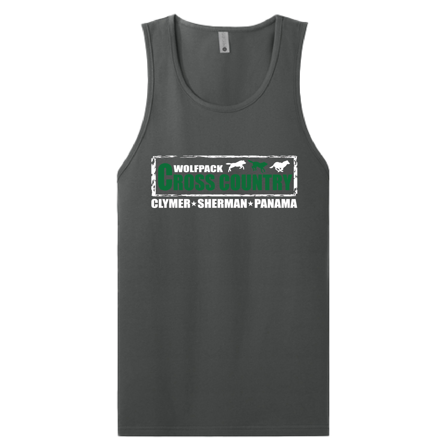 CSP Cross Country – Dark Gray Unisex Tank product image